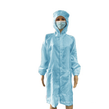 Unisex Long Sleeve Various Size ESD Anti-static Clothing Smock for Cleanroom